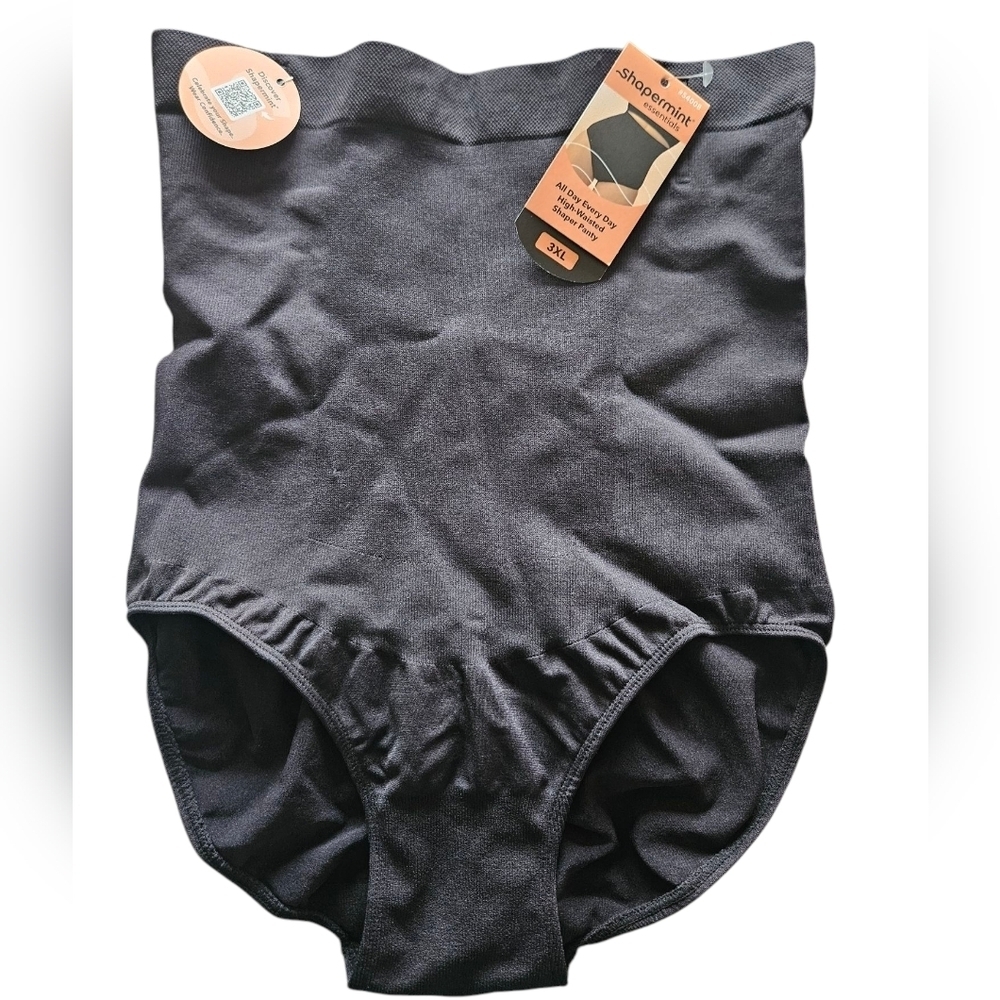 Shapermint Essentials High Waisted Panty Plus Size Women 3X - NWT